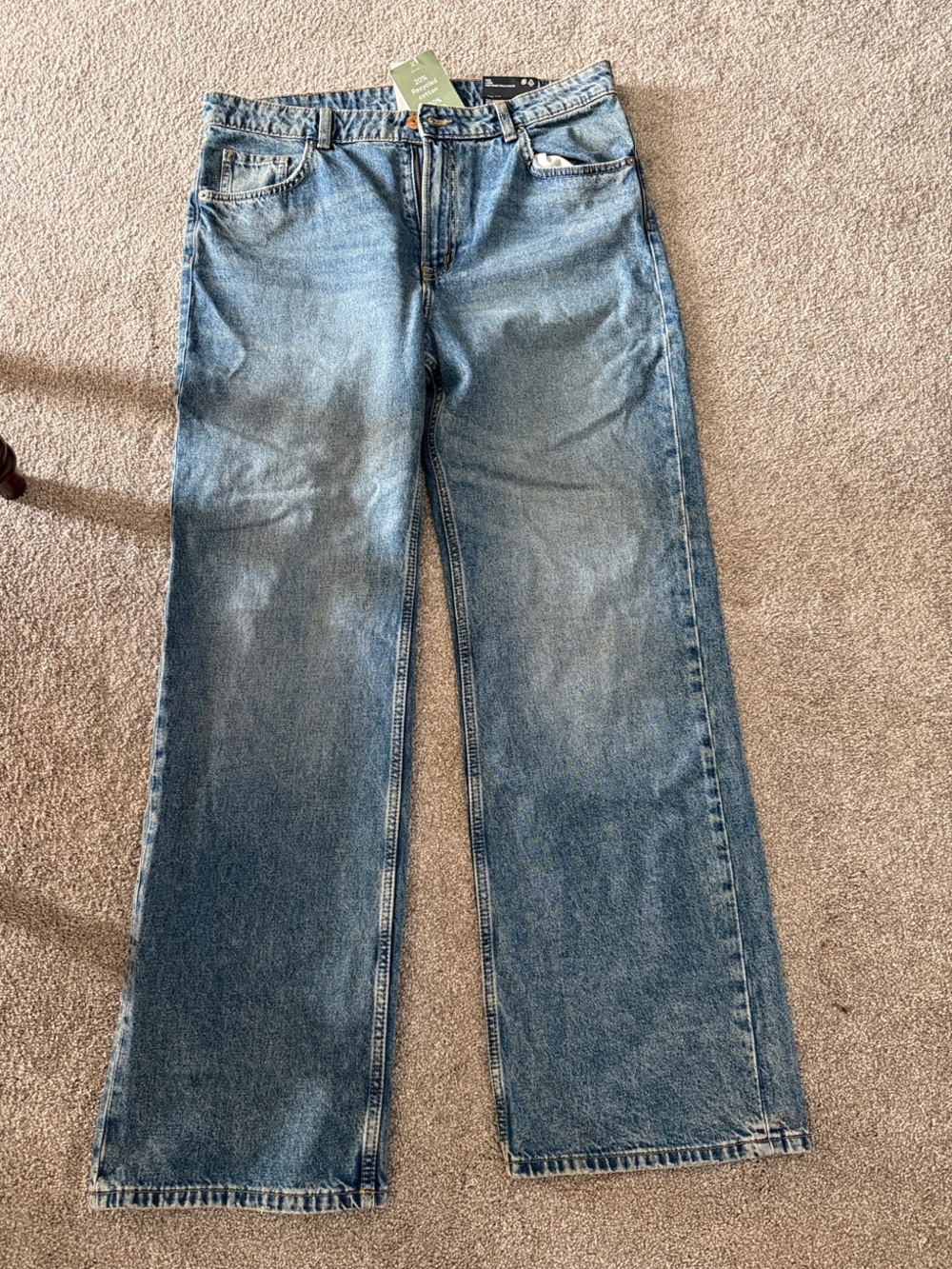 Divided Light Blue Wide-Leg Jeans